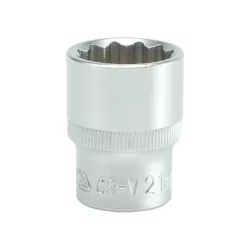 Dugókulcs 12 szögletű 1/2" 21mm CrV Yato