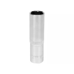 Hosszú dugókulcs 12 szögletű 1/2" 16mm CrV Yato
