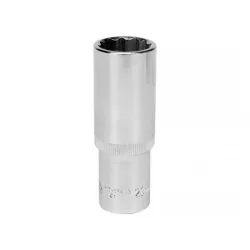 Hosszú dugókulcs 12 szögletű 1/2" 20mm CrV Yato