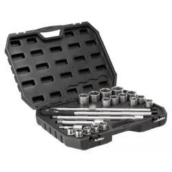 Dugókulcs készlet 3/4" 21 részes 21-50 mm CrV Yato