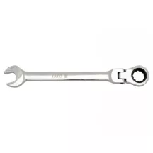    Racsnis csuklós csillag-villáskulcs 20 mm / 245 mm 72T CrV Yato