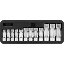 Hasított dugókulcs készlet 8-19mm 12részes Yato