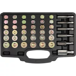 Olajleeresztő csavar menetjavító készlet 114 részes Yato