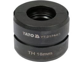 Krimpelő betét YT-21735 krimpelőhöz TH-típus 18 mm Yato