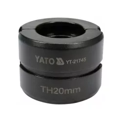 Krimpelő betét YT-21735 krimpelőhöz TH-típus 20mm Yato Krimpelő betét YT-21735 krimpelőhöz TH-típus 20mm Yato