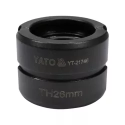 Krimpelő betét YT-21735 krimpelőhöz TH-típus 26mm Yato Krimpelő betét YT-21735 krimpelőhöz TH-típus 26mm Yato
