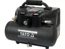   Akkus kompresszor 8 bar 2x18V (akku és töltő nélkül) Yato