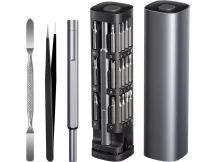   Precíziós csavarhúzó és bitkészlet, SL/PH/PZ/TX/HX/P/Y/U/TW, 45db-os Yato