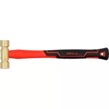 Sárgaréz kalapács 250g üvegszálas nyél Yato