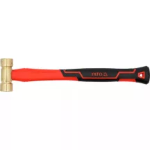 Sárgaréz kalapács 300g üvegszálas nyél Yato