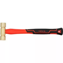 Sárgaréz kalapács 500g üvegszálas nyél Yato