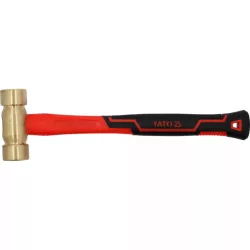 Sárgaréz kalapács 1000g üvegszálas nyél Yato