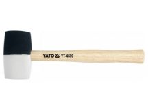 YATO Gumikalapács 340 g (fekete-fehér) 49 mm