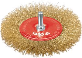 Csapos körkefe 100mm réz bevonattal Yato