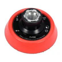 Tépőzáras gumitányér 75mm M14 Yato