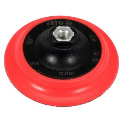 Tépőzáras gumitányér 125mm M14 polírozókoronghoz Yato Tépőzáras gumitányér 125mm M14 polírozókoronghoz Yato