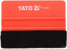 Műanyag simító filccel fóliákhoz 73x100mm Yato