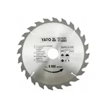 Fűrésztárcsa fához 200 x 30 x 2,2 mm / 24T Yato