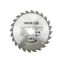 Fűrésztárcsa fához 200 x 30 x 2,2 mm / 24T Yato