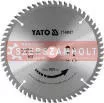 Fűrésztárcsa alumíniumhoz 180x60Tx20mm Yato