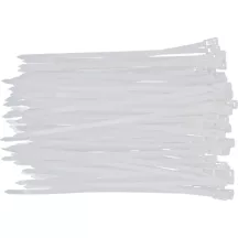 Kioldható kábelkötegelő 4,8x200mm fehér (100 db) Yato