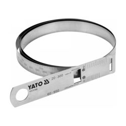Precíziós mérőszalag (+-0,01 mm), átmérő 30-300 mm, körméret 60-950 mm inox Yato