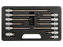   YATO Bit dugókulcs készlet 12 részes Spline 1/2" M5-M17