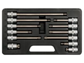 YATO Bit dugókulcs készlet 12 részes Spline 1/2" M5-M17