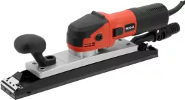 Rezgőcsiszoló hosszú talppal nagy felületekhez, 600W, 70x400mm, 3000-7000 rezgés/perc Yato Rezgőcsiszoló hosszú talppal nagy felületekhez, 600W, 70x400mm, 3000-7000 rezgés/perc Yato