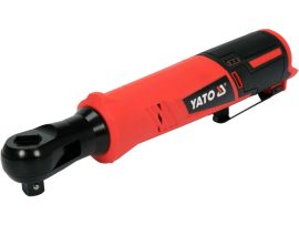Akkus sarok ütvecsavarozó racsnis 1/2" 80 Nm szénkefe nélküli 12 V Li-Ion, akku és töltő nélkül Yato