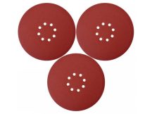 YATO Tépőzáras csiszolókorong 225 mm / P80 (3 db)