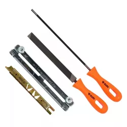 Kézi láncélező készlet 4 részes 3/8" 4mm Yato