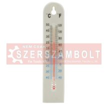 Fehér műanyag hőmérő