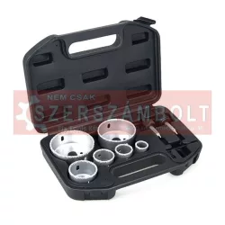Csempe körkivágó készlet 9részes /volframos/ (22mm; 28mm; 35mm; 44mm; 68mm; 73mm)