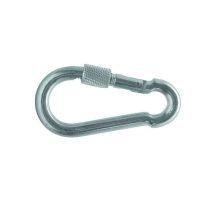 Karabiner csavaros 60mm lánctoldó 