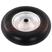 Tömör Talicska kerék ezüst csapágyas 335x75(20mm) MGM