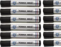 Filctoll készlet vastag 6db-os fekete