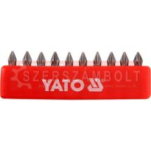 Yato bit készlet PH1 10-os tartóban