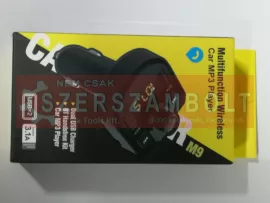 Transzmitter-Dual USB,Mp3,Telefonfelvevő