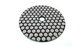Tépőzáras gyémánt csiszoló és polírozókorong, kék 125x20mm / P60 Tépőzáras gyémánt csiszoló és polírozókorong, kék 125x20mm / P60