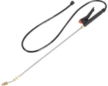   Permetező szár teleszkópos 60/120cm fekete gumis pisztollyal