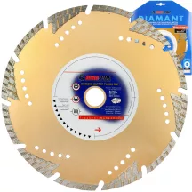 Gyémántvágó korong, vasalt betonhoz, turbo 230mm Mar-pol