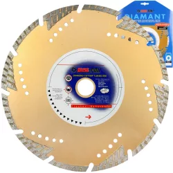 Gyémántvágó korong, vasalt betonhoz, turbo 230mm Mar-pol