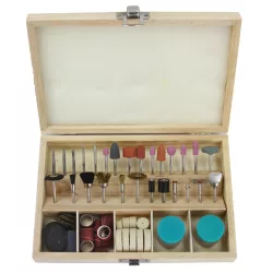 Mini fúró, gravírozó, csiszoló, köszörű, polírozó klt 100 részes