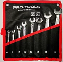   Csillag-villáskulcs klt 6-19 8r. DIN3113 PRO-TOOLS PROFESSIONAL