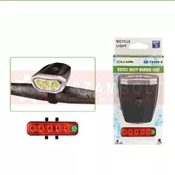 Usb-vel tölthető bicikli világítás szett