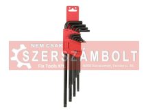 Torx kulcs készlet L-alakú lyukas 9-50ig