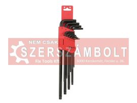 Torx kulcs készlet L-alakú lyukas 9-50ig