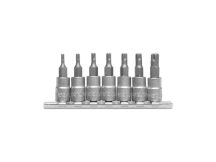   Torx bithegy készlet dugófejjel 1/4" speciál 7 részes (TS10-15-20-25-27-30-40) YATO