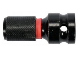 YATO Bithegy adapter 1/2" négyszög->1/4" Hex 50 mm (nagy nyomatékhoz)